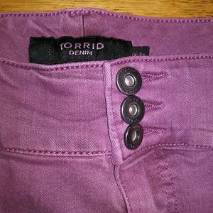 Torrid stiletto jeggings size 18 R